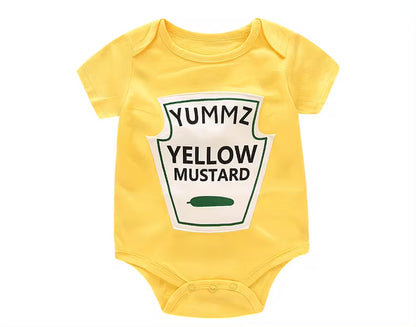 2019 Baby Boys Girls Clothes Summer Baby Bodysuit Short Sleeved Letter Baby Bodysuits One Pieces Cute Babies Twins Clothes #Y